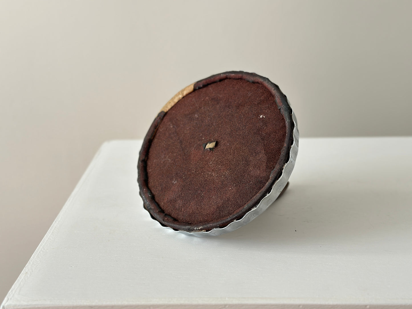 Vintage hand ring dish with unique bottle cap dish