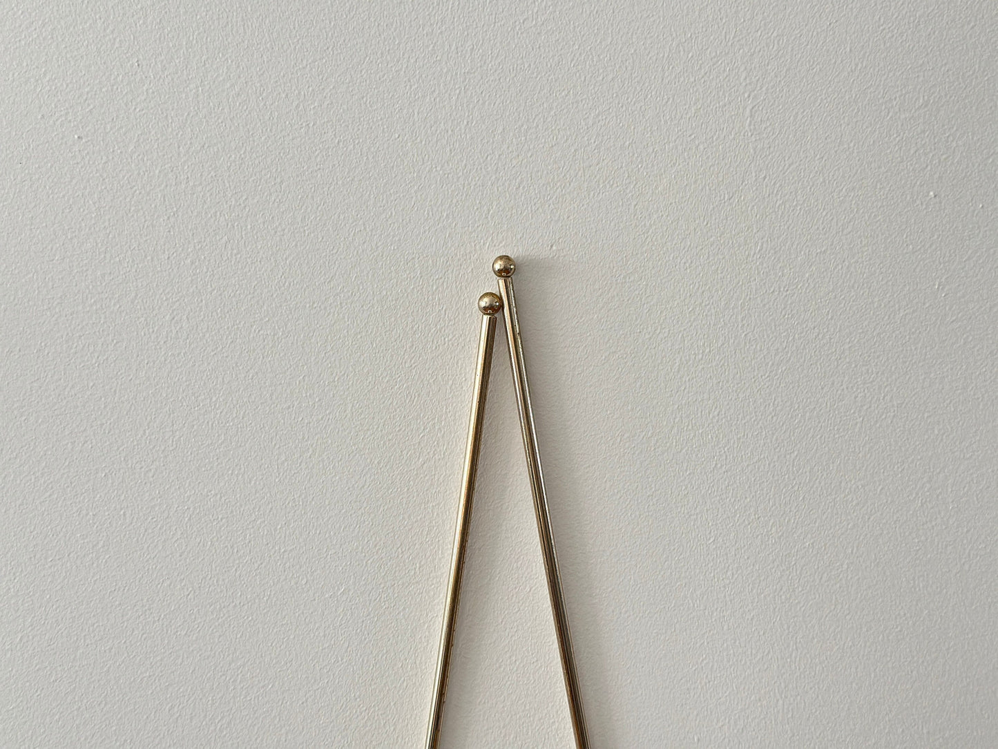 1960s – Candle sconce walnut wood and brass