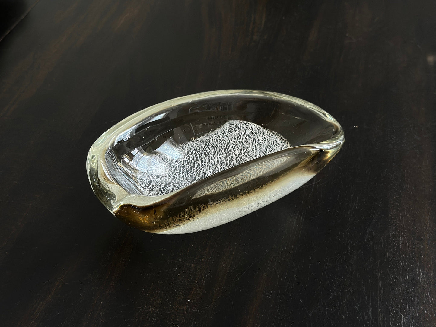 1952– Archimede Seguso "Merletto" Glass Bowl