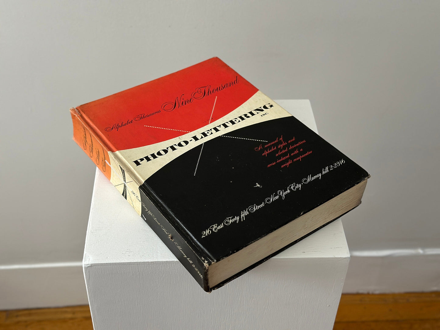 1960s to 1970's – Photo-Lettering Inc Alphabet Treasures 3 volume set of typography books