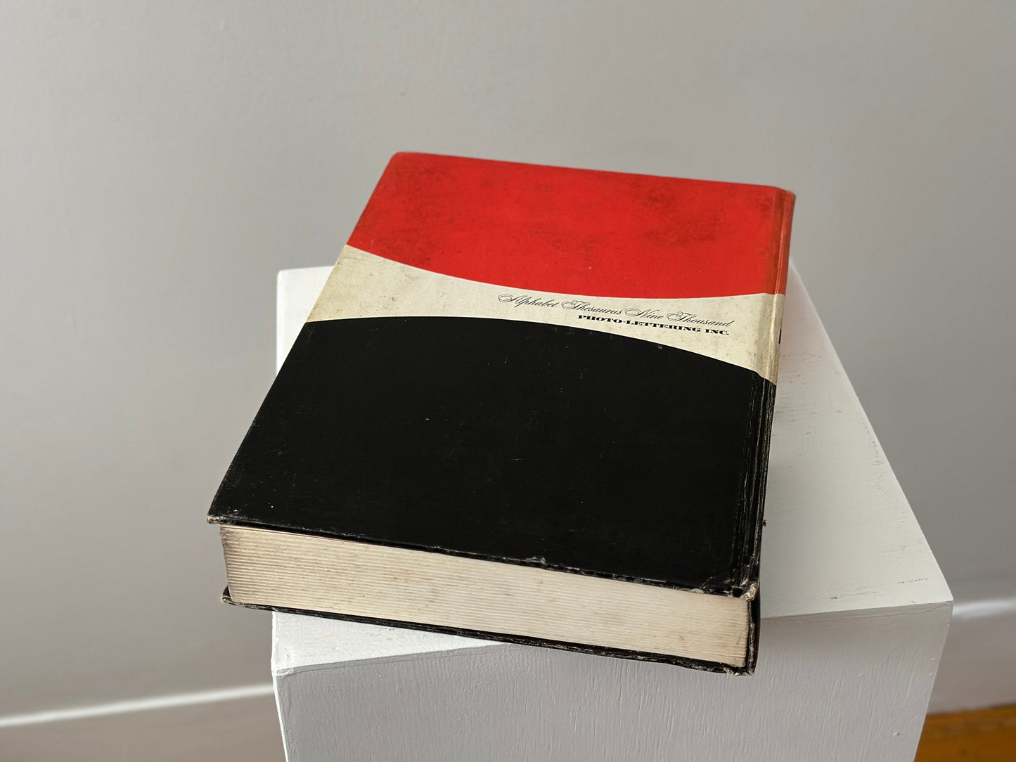 1960s to 1970's – Photo-Lettering Inc Alphabet Treasures 3 volume set of typography books