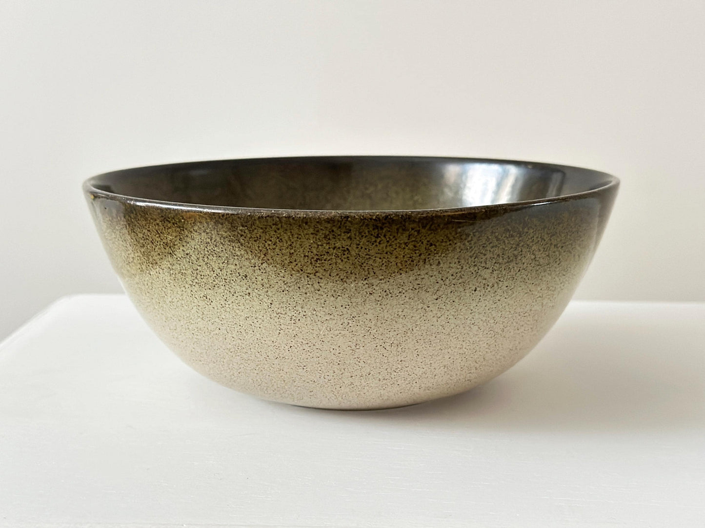1950s – Heath ceramics Sea and Sand Ombre green 8" bowl