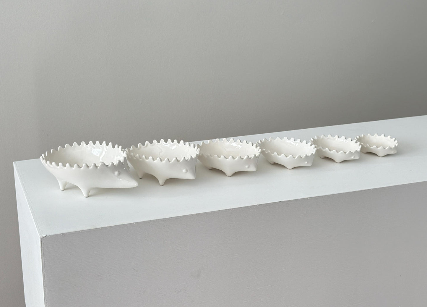 1960s – Nested set of hedgehog trays