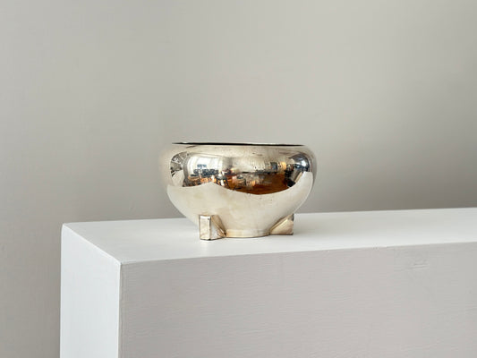 1936 – Art Deco silver plated footed bowl by Reed & Barton