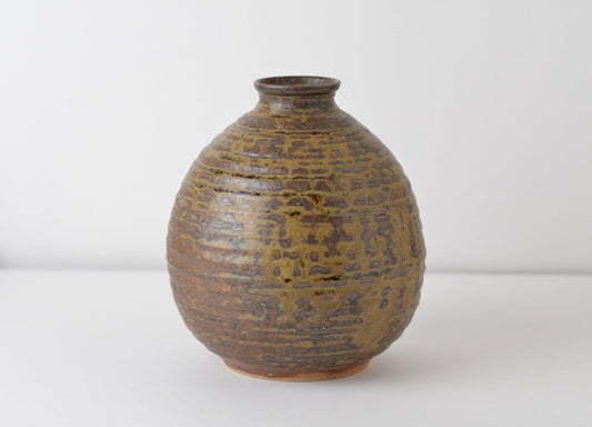 1960s– Janka Raku Pottery Vase