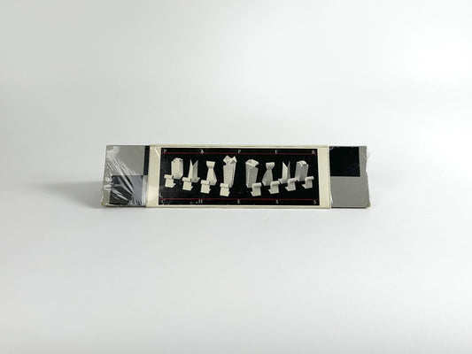 1988 – Paper Chess by Peter Hewitt for the Museum of Modern Art