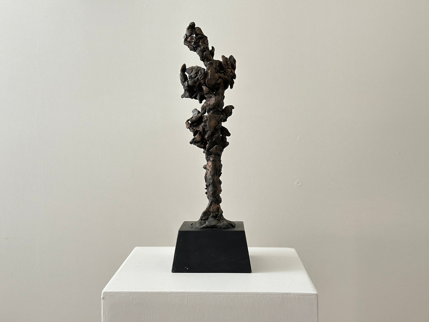 1965 – Netti Fishstein bronze brutalist figure sculpture