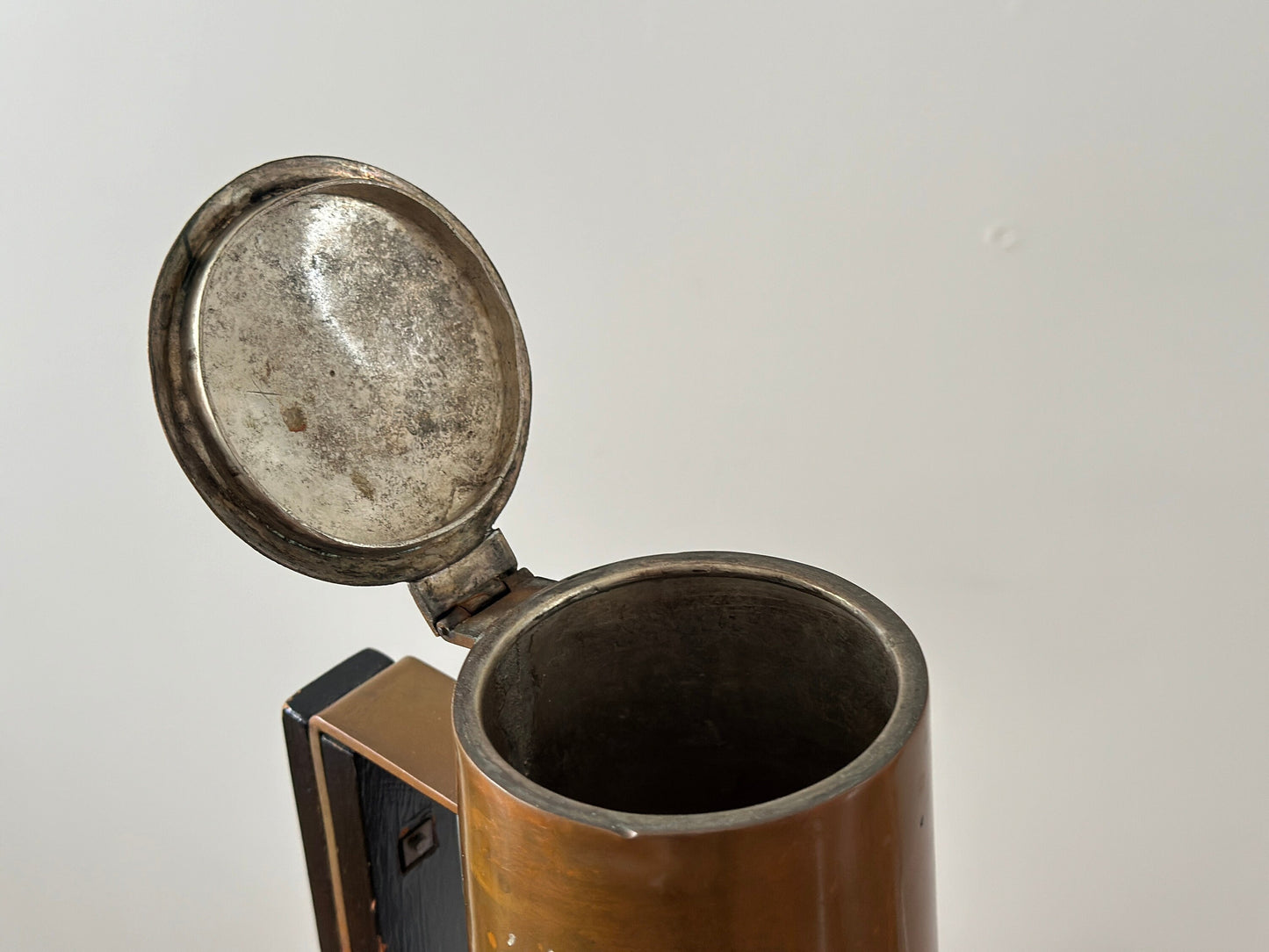 1950s – Large copper coffee pot or watering can with a bauhaus design